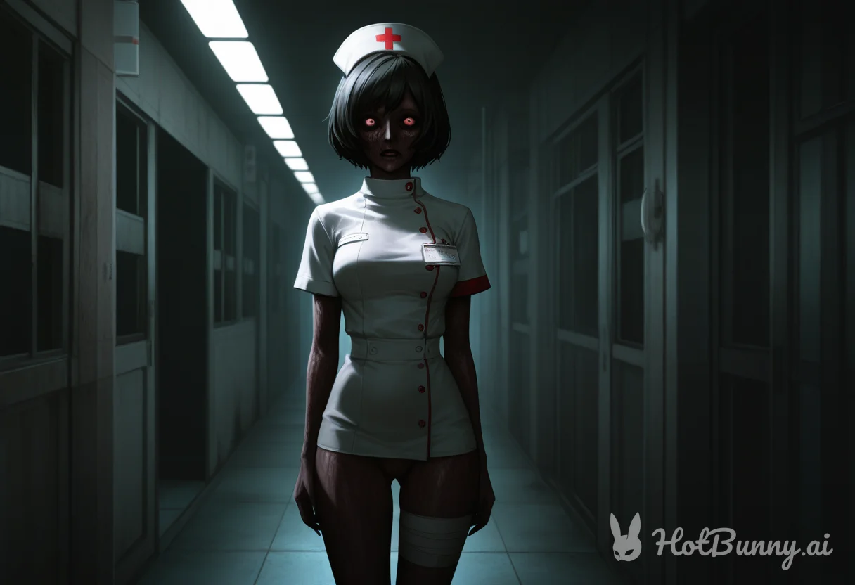 Ebony Horror Nurse Ai Hentai