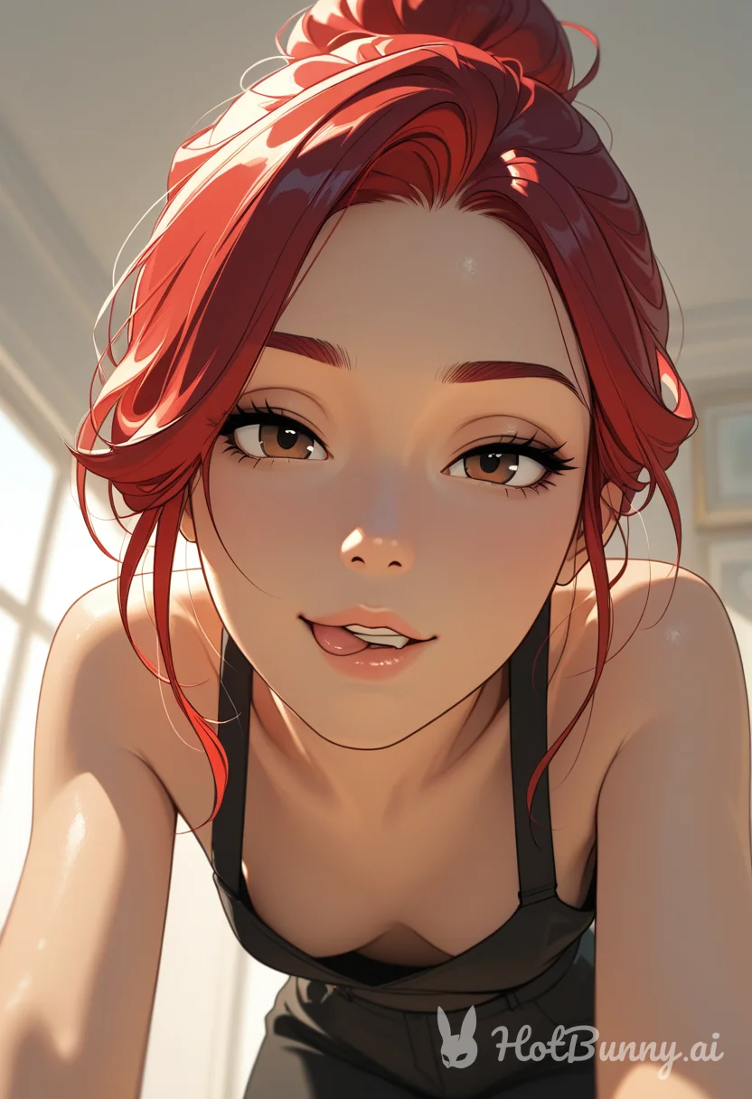 Licking Lips Ai Hentai