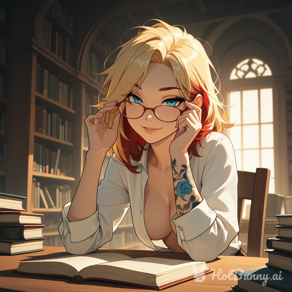Carmen is tired of studying, come distract her…