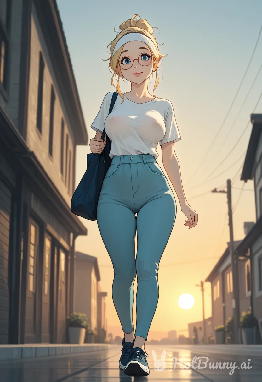 Off to work!