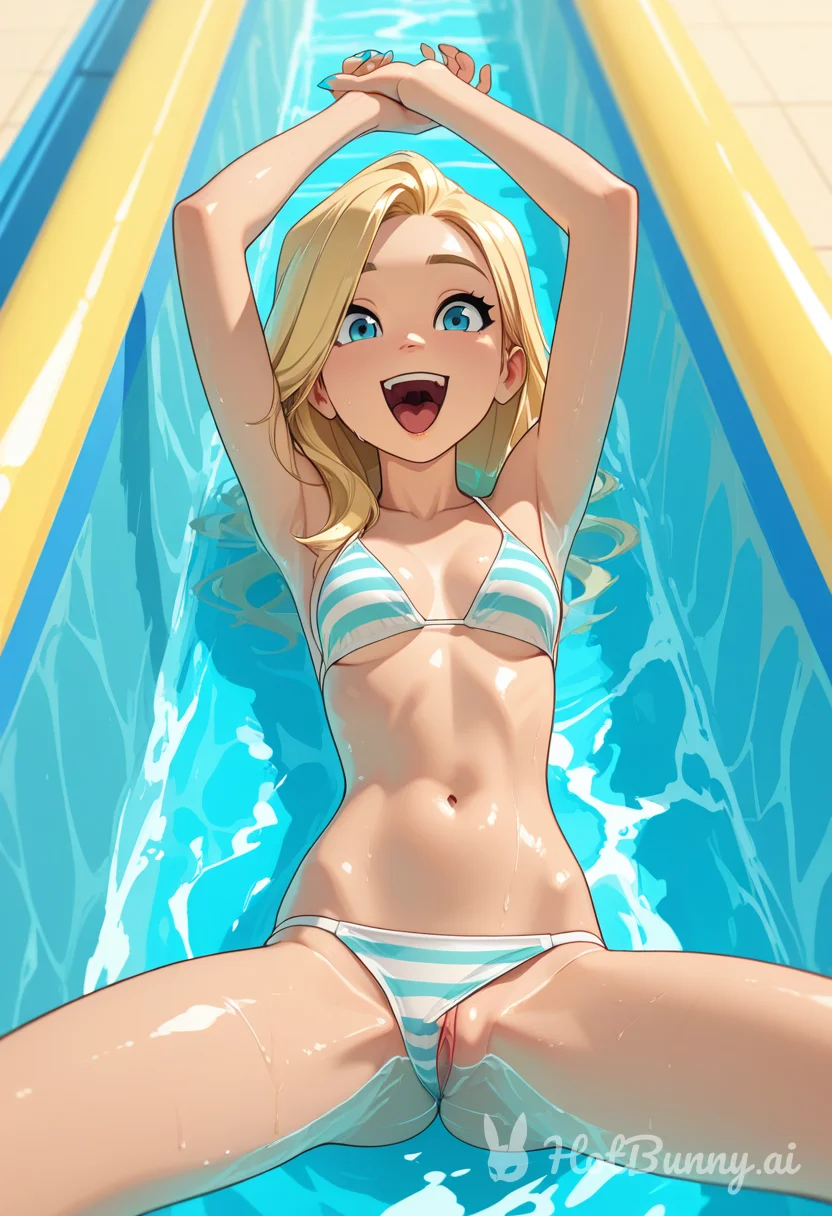 Swimsuit Blonde Ai Hentai