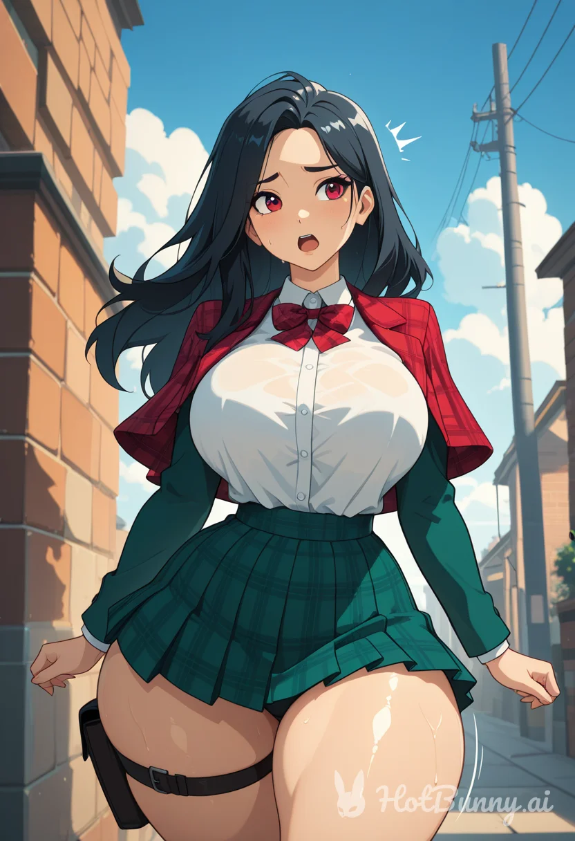 Huge Tits Schoolgirl Ai Hentai