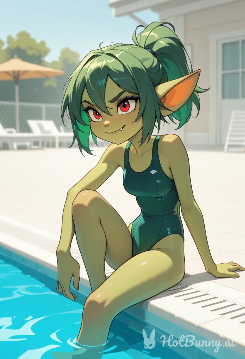 Goblin Swimsuit Ai Hentai