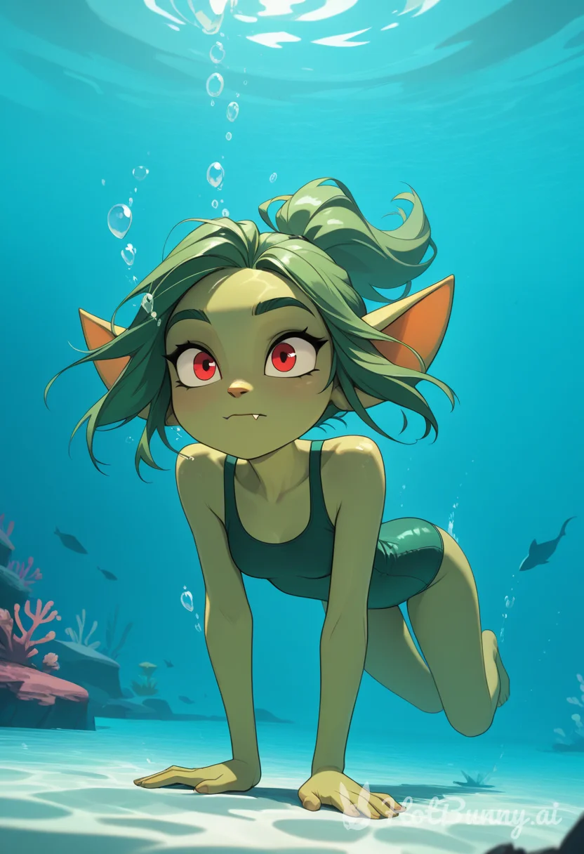 Goblin Swimsuit Ai Hentai