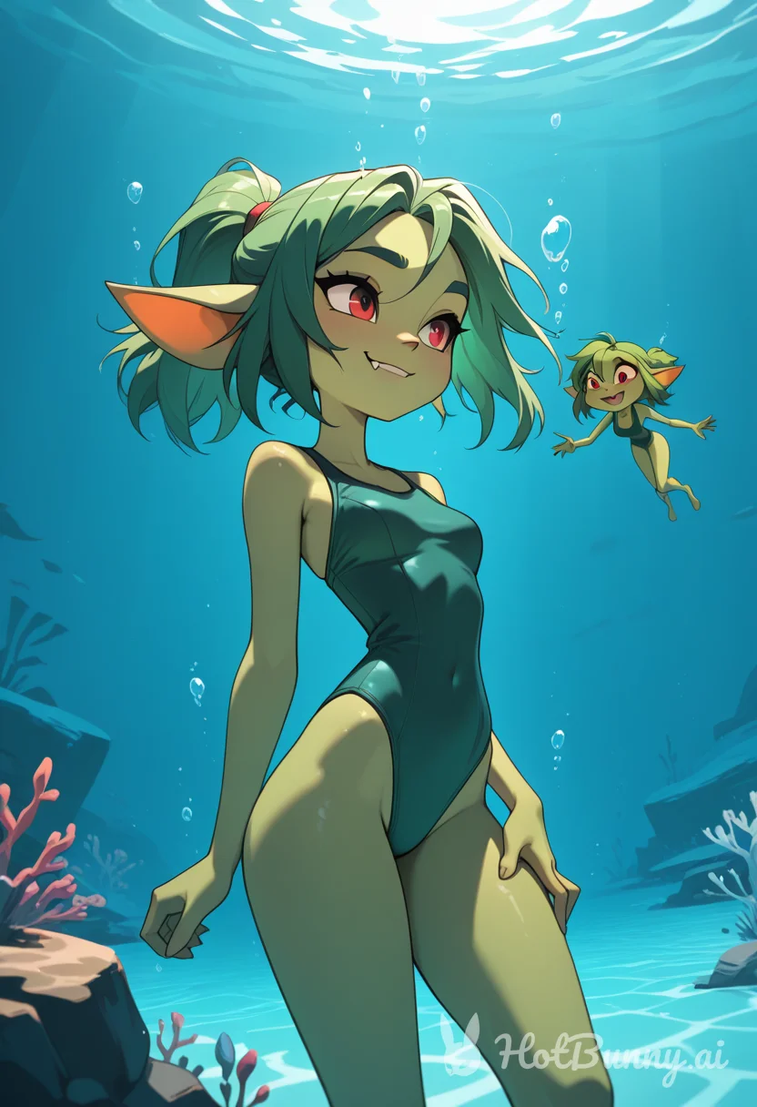 Goblin Swimsuit Ai Hentai