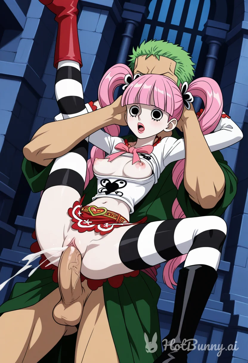 Perona and Roronoa Zoro Full Nelson Ai Hentai