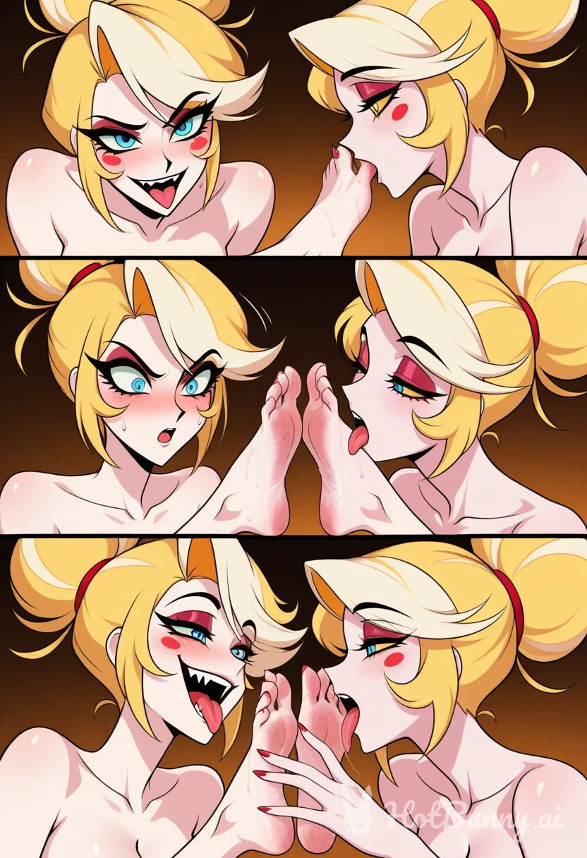 Lesbian Feet Blonde Ai Hentai