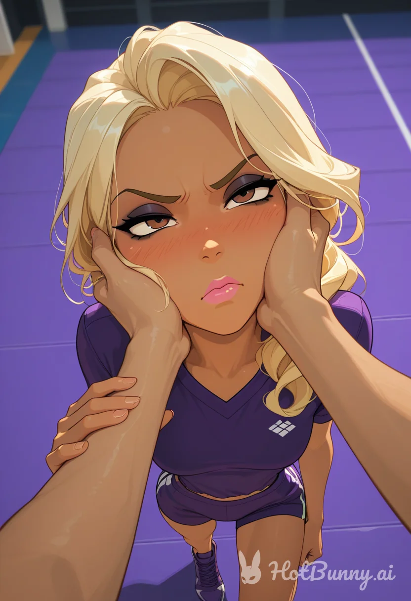 Olivia grumpy