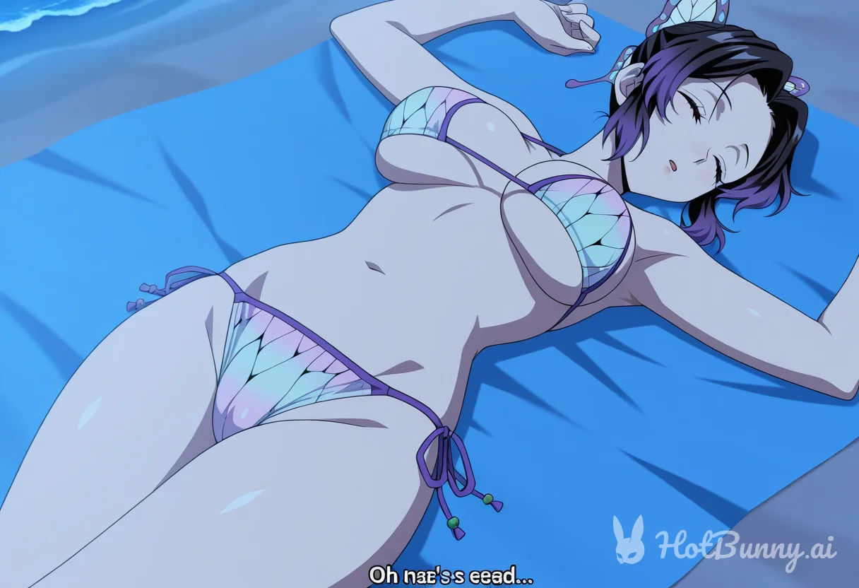 Kochou Shinobu from Demon Slayer Sleeping Ai Hentai