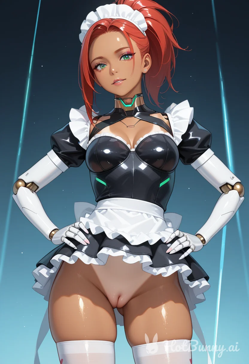 Maid Ebony Ai Hentai