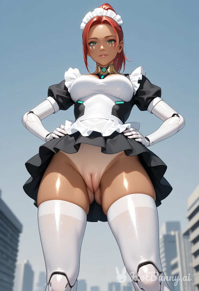 Maid Ebony Ai Hentai