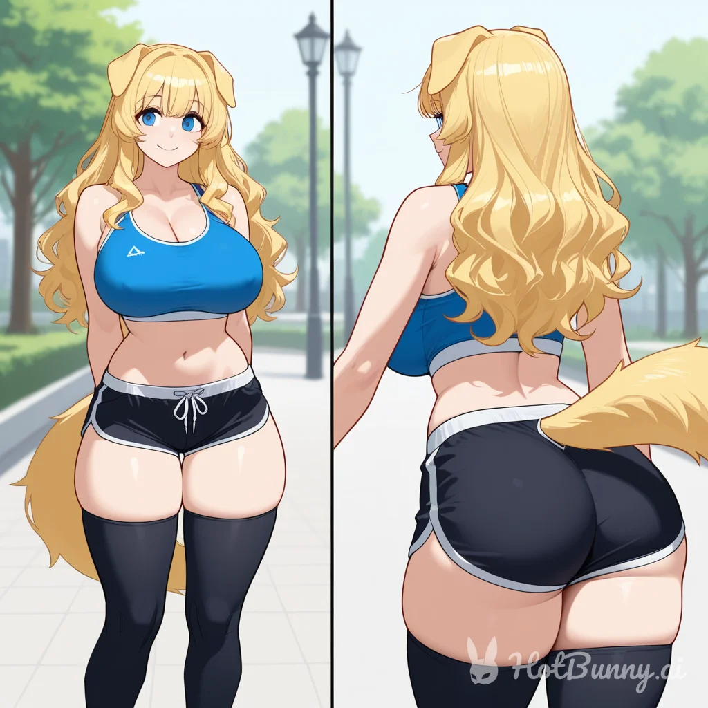 Dog Girl Blonde Ai Hentai