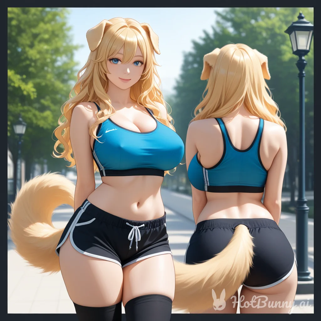 Dog Girl Blonde Ai Hentai