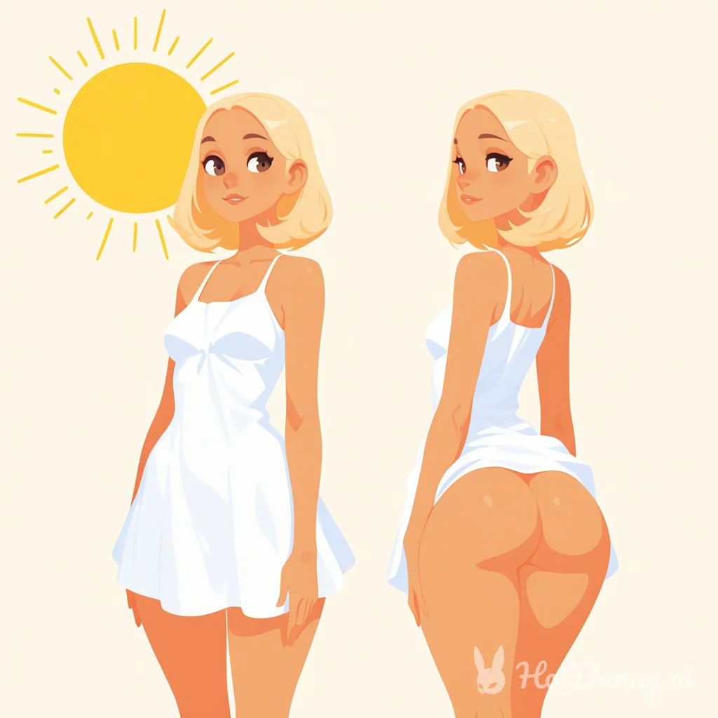 Ebony Blonde Ai Hentai