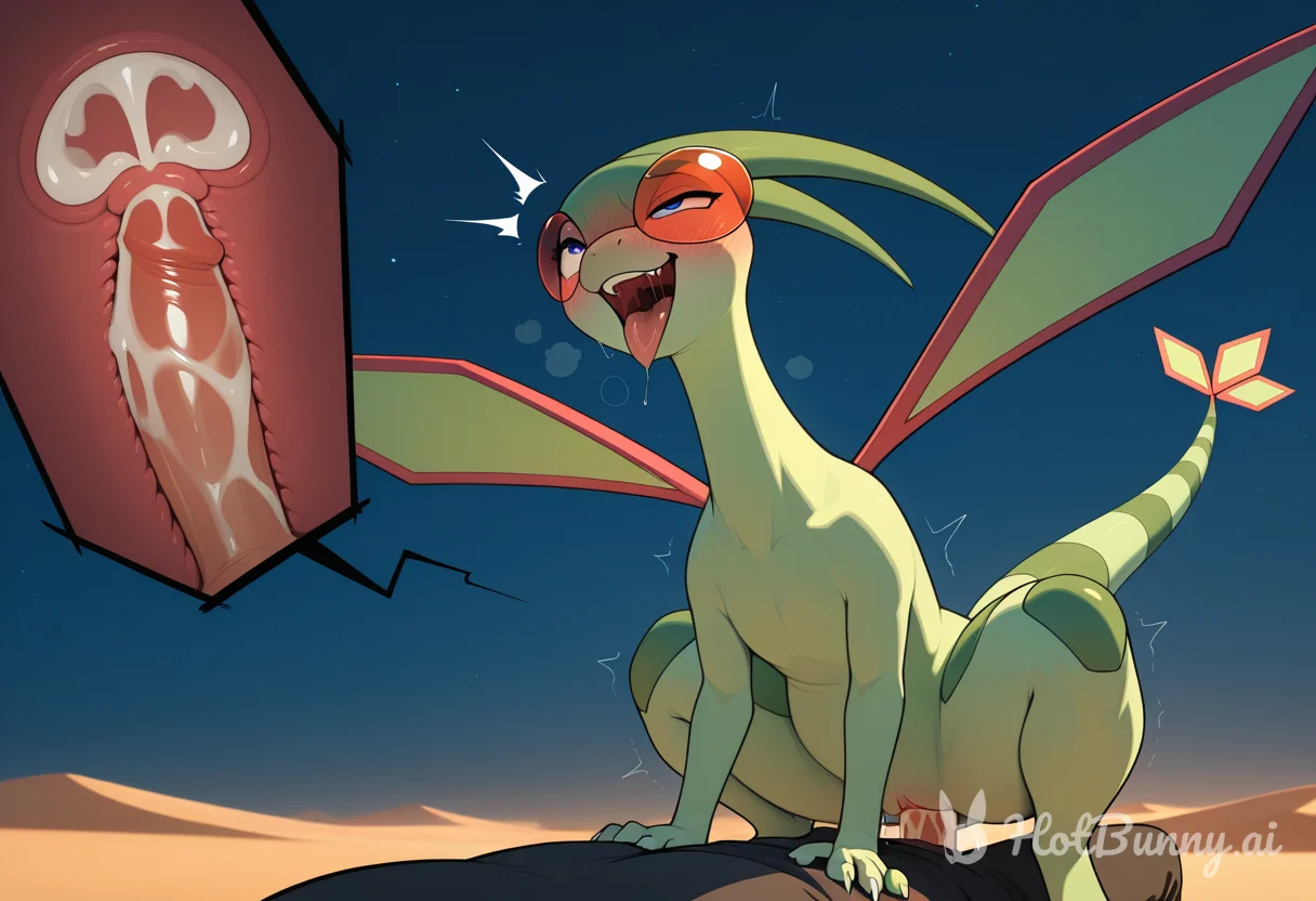 Flygon and Charizard Pokephilia Ai Hentai