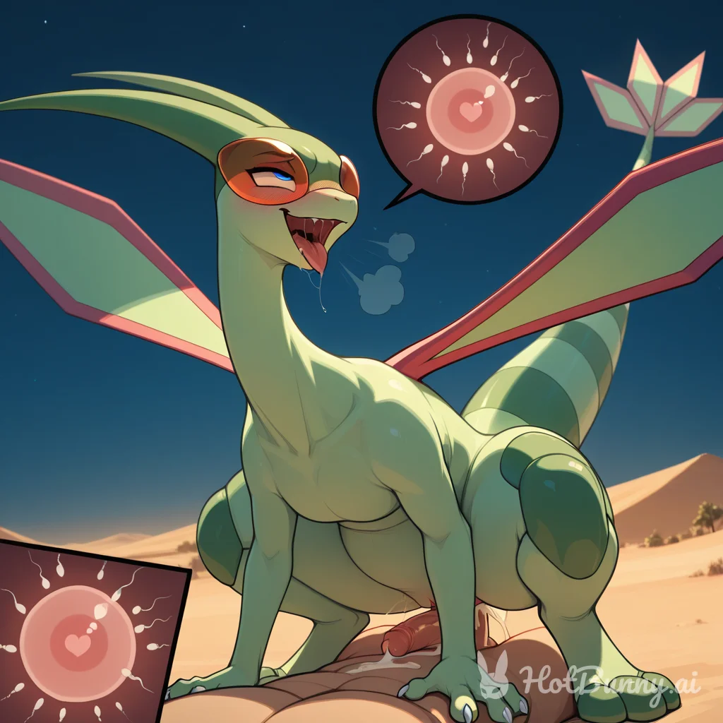 Flygon from Pokemon Furry Pokephilia Ai Hentai
