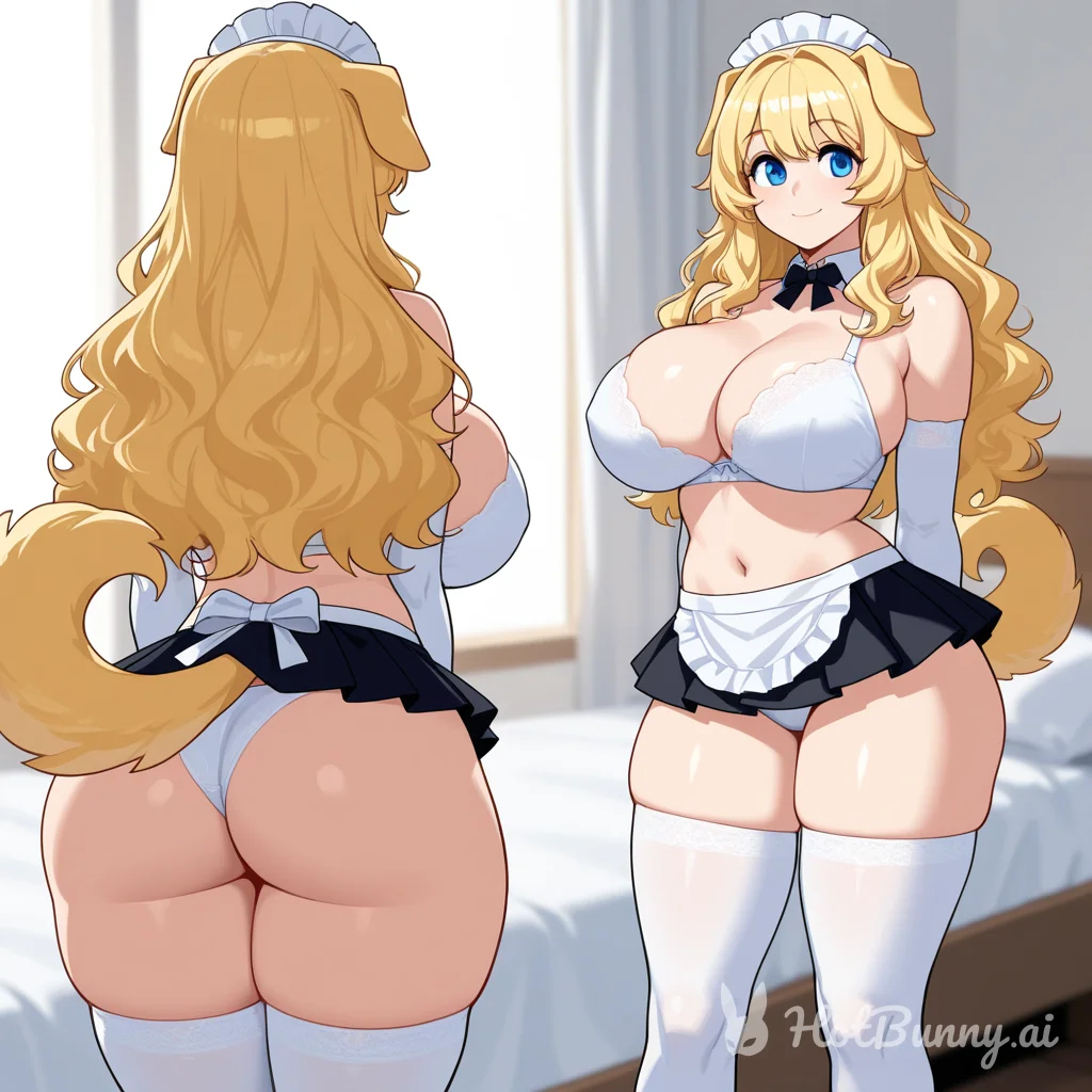 Dog Girl Maid Huge Tits Ai Hentai