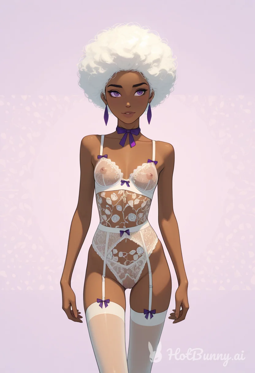 Lingerie Ebony Ai Hentai