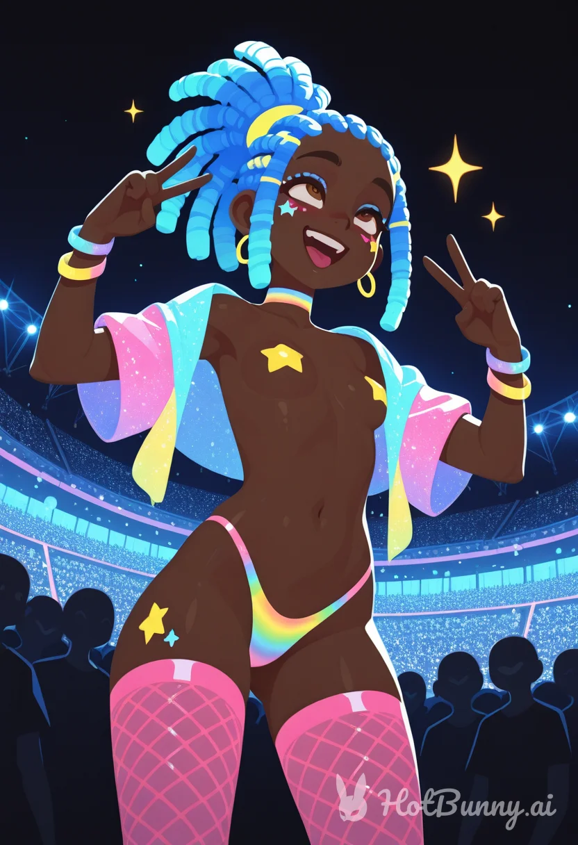Public Black Swimsuit Ai Hentai