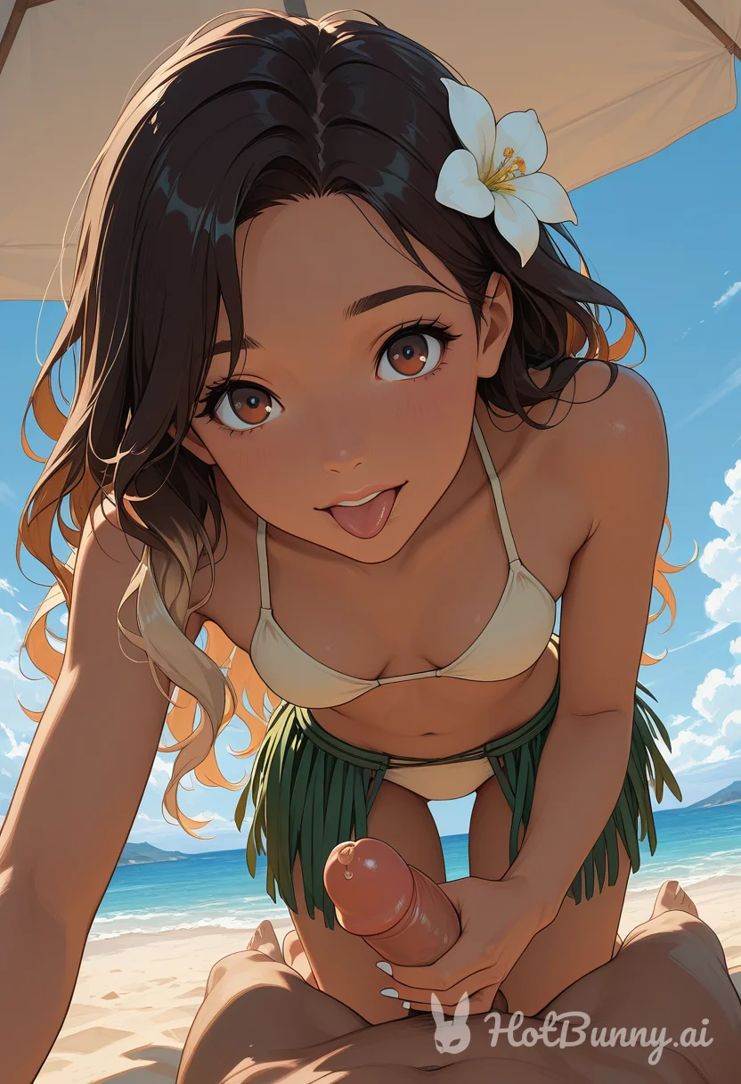 Ebony Swimsuit Pov Ai Hentai