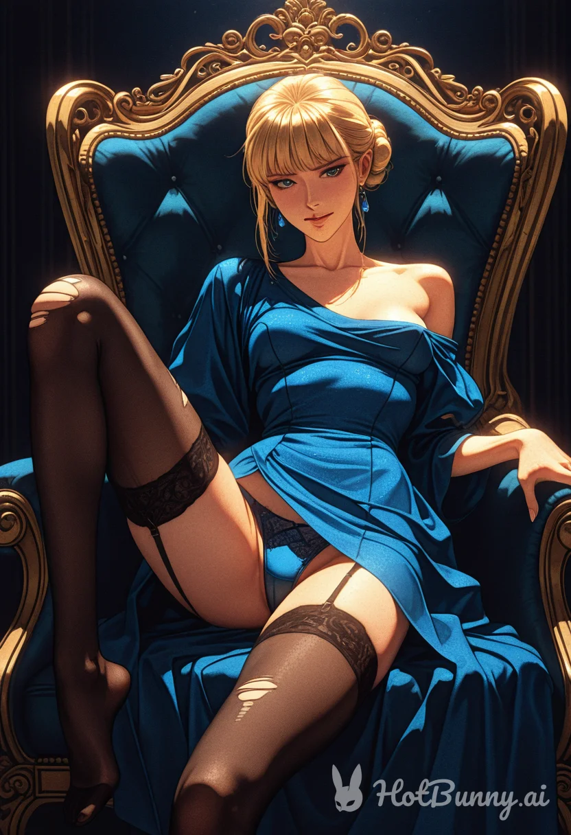 Blonde Lingerie Ai Hentai
