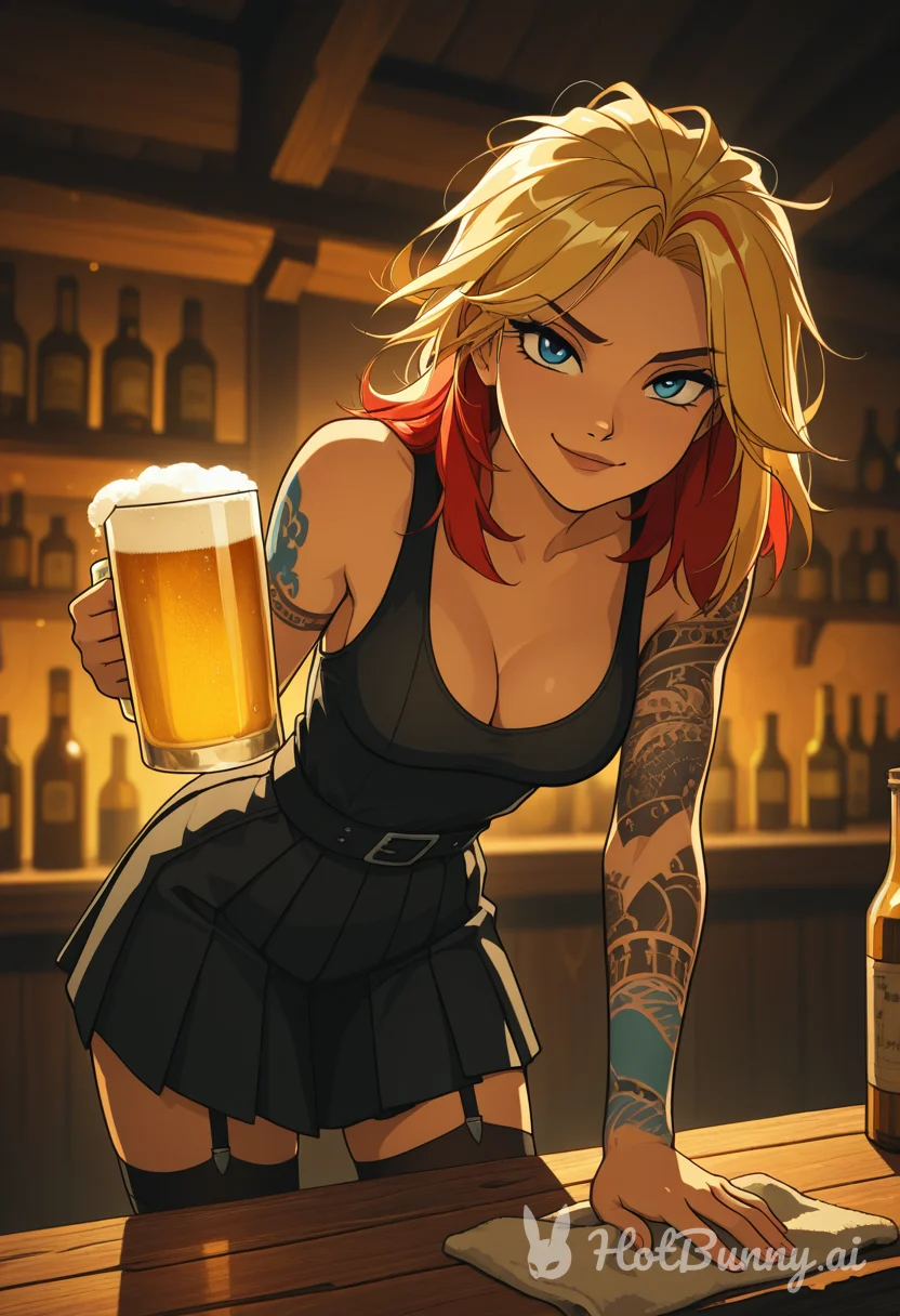Carmen just started her shift…