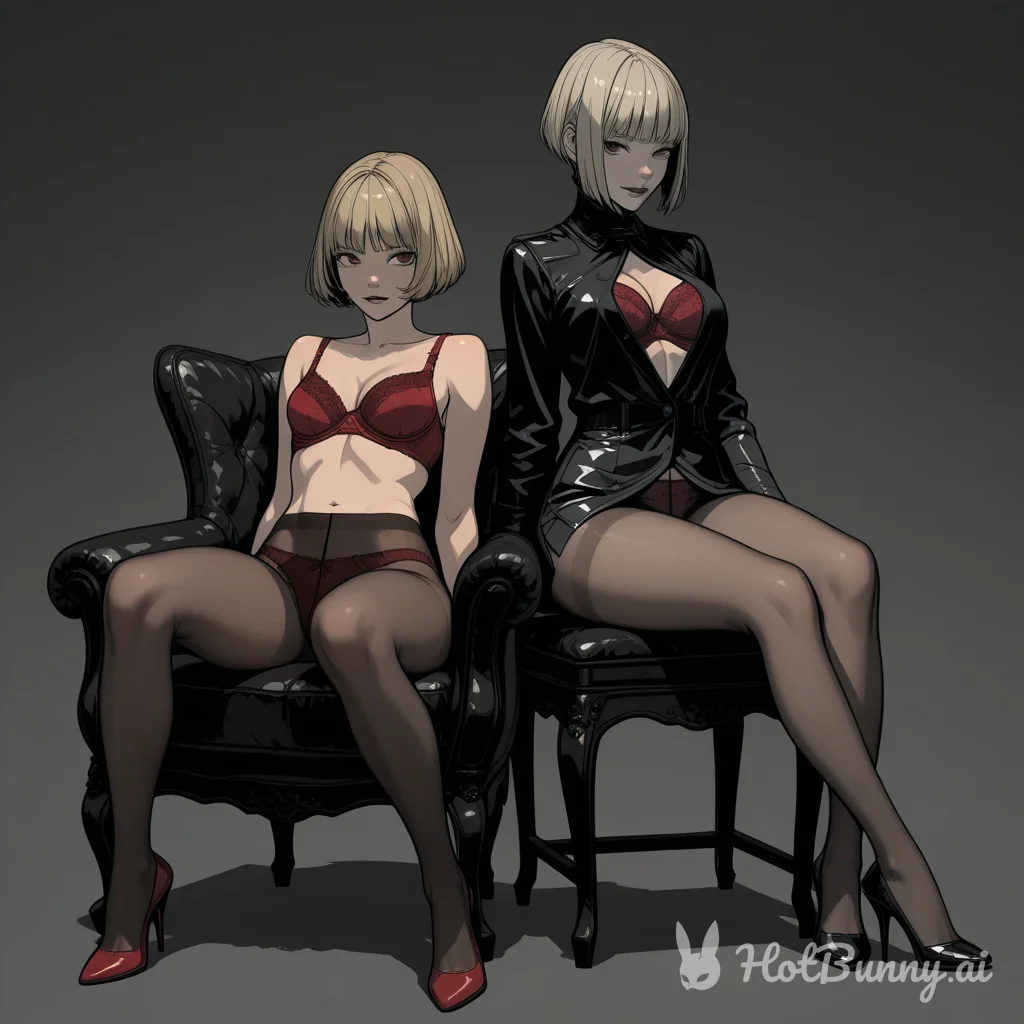 Blonde Lingerie Ai Hentai