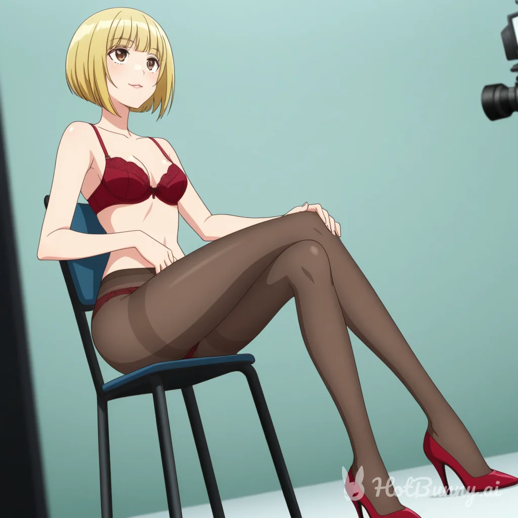 Blonde Lingerie Ai Hentai