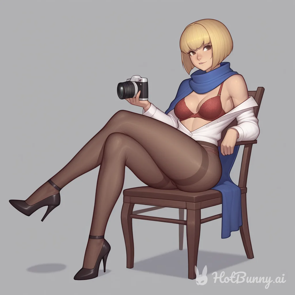 Blonde Lingerie Ai Hentai