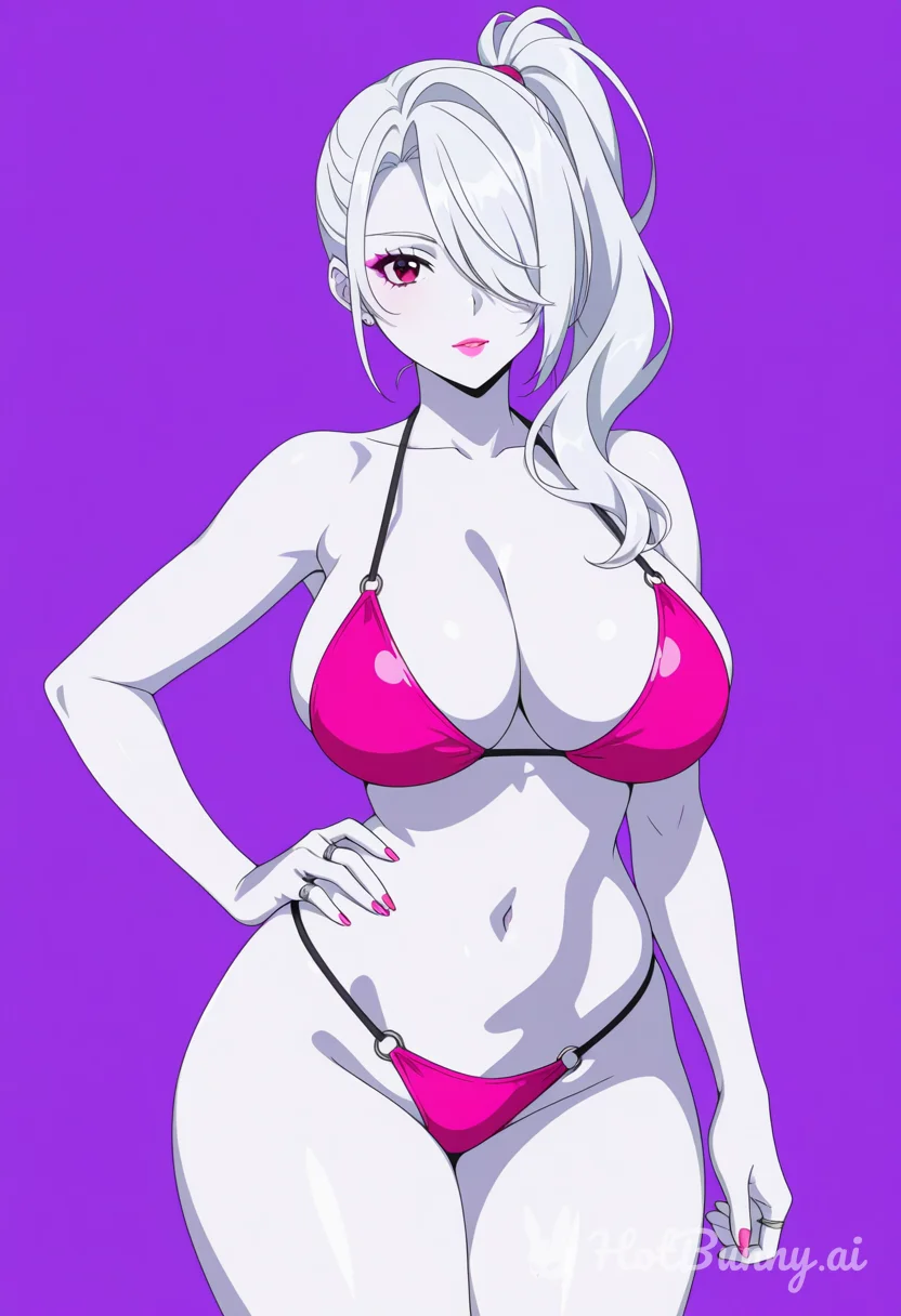Pink Lips Swimsuit Ai Hentai