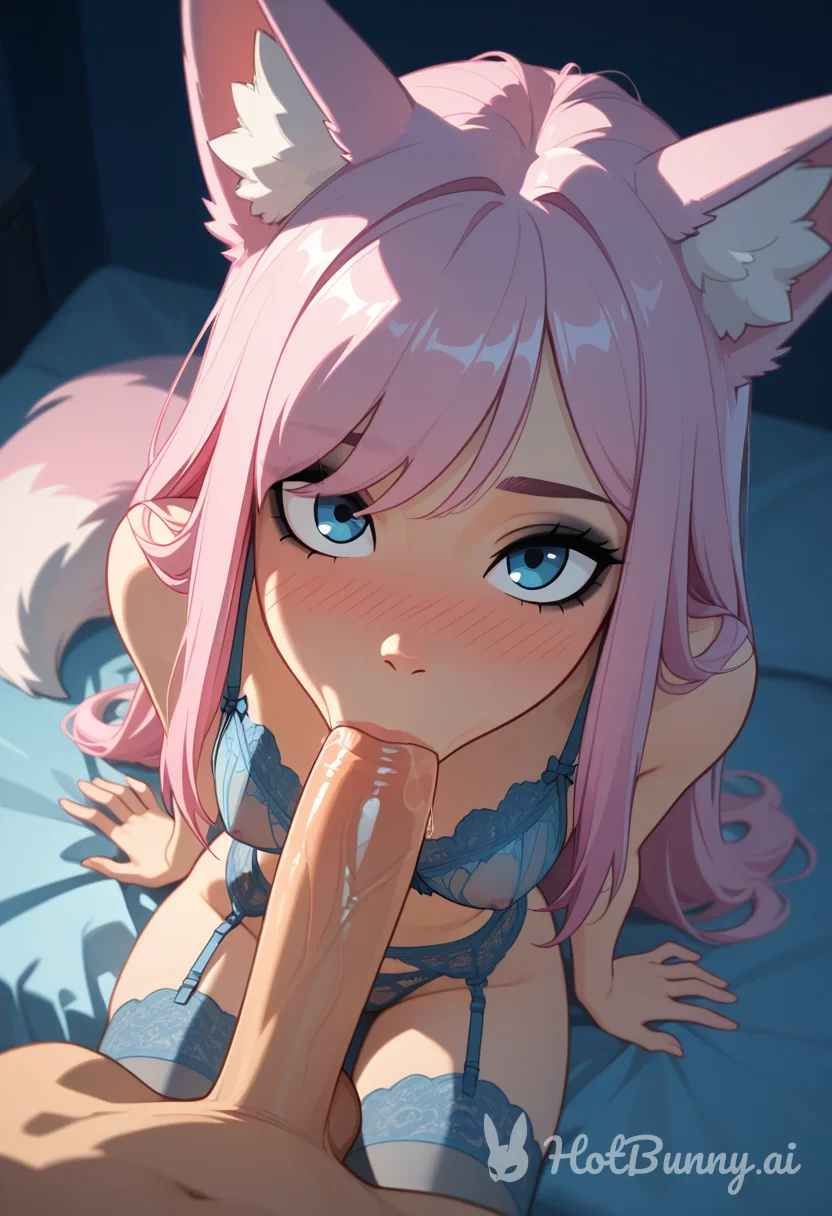 Fox Girl Blowjob Lingerie Ai Hentai