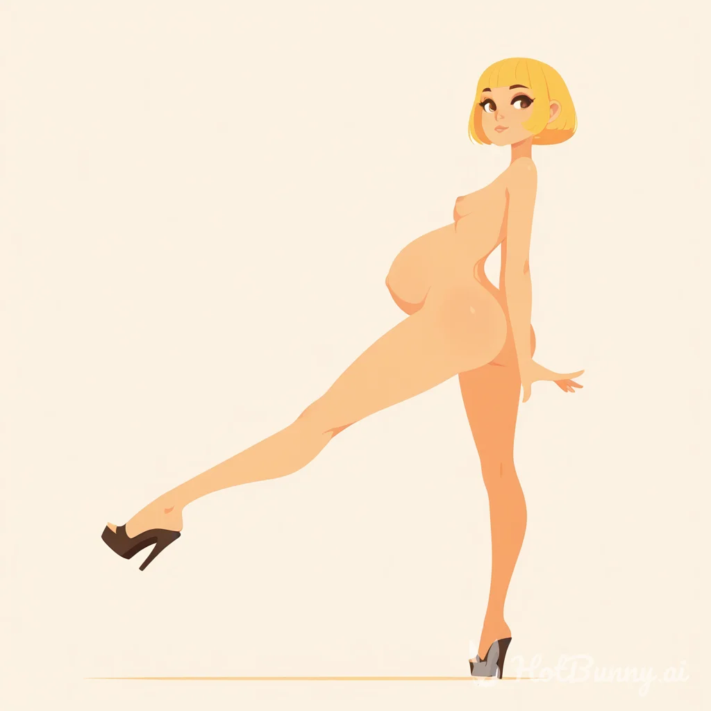 Pregnant Blonde Ai Hentai