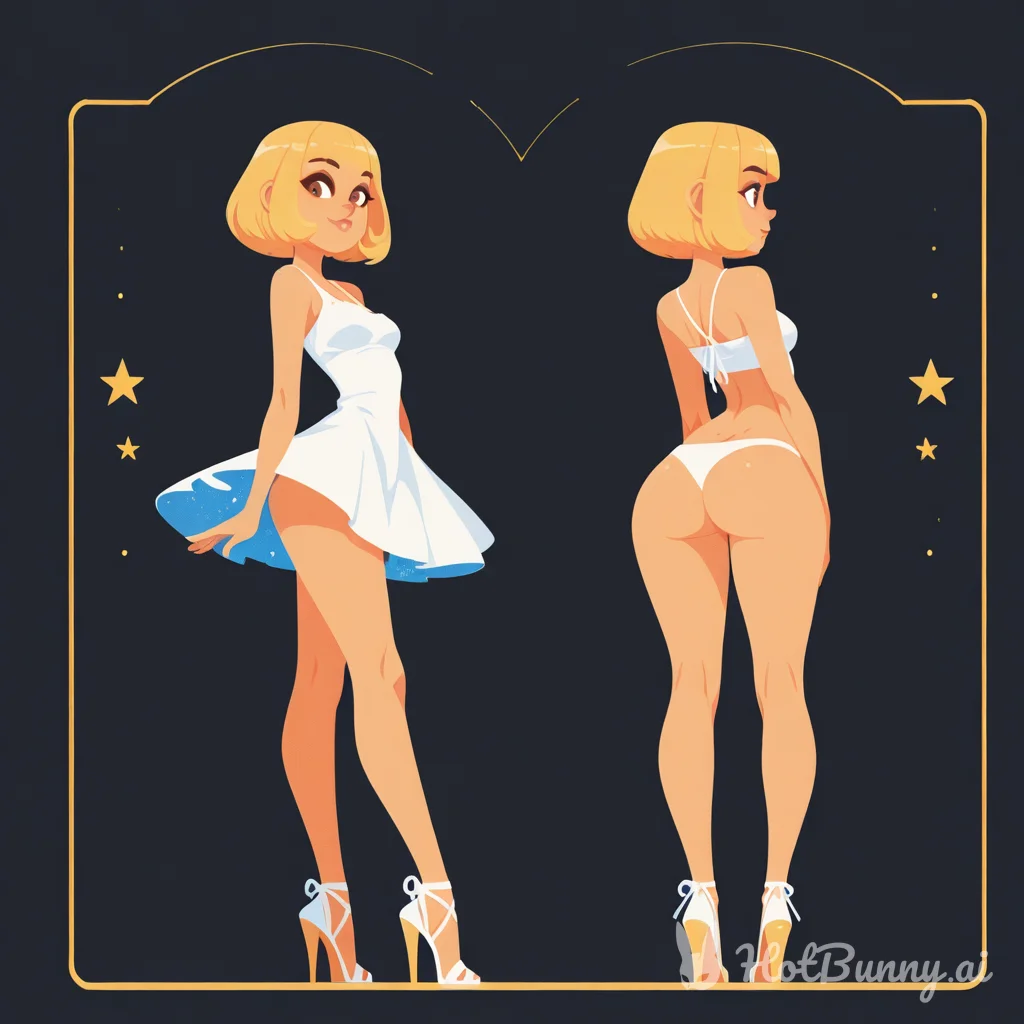 Blonde Lingerie Ai Hentai
