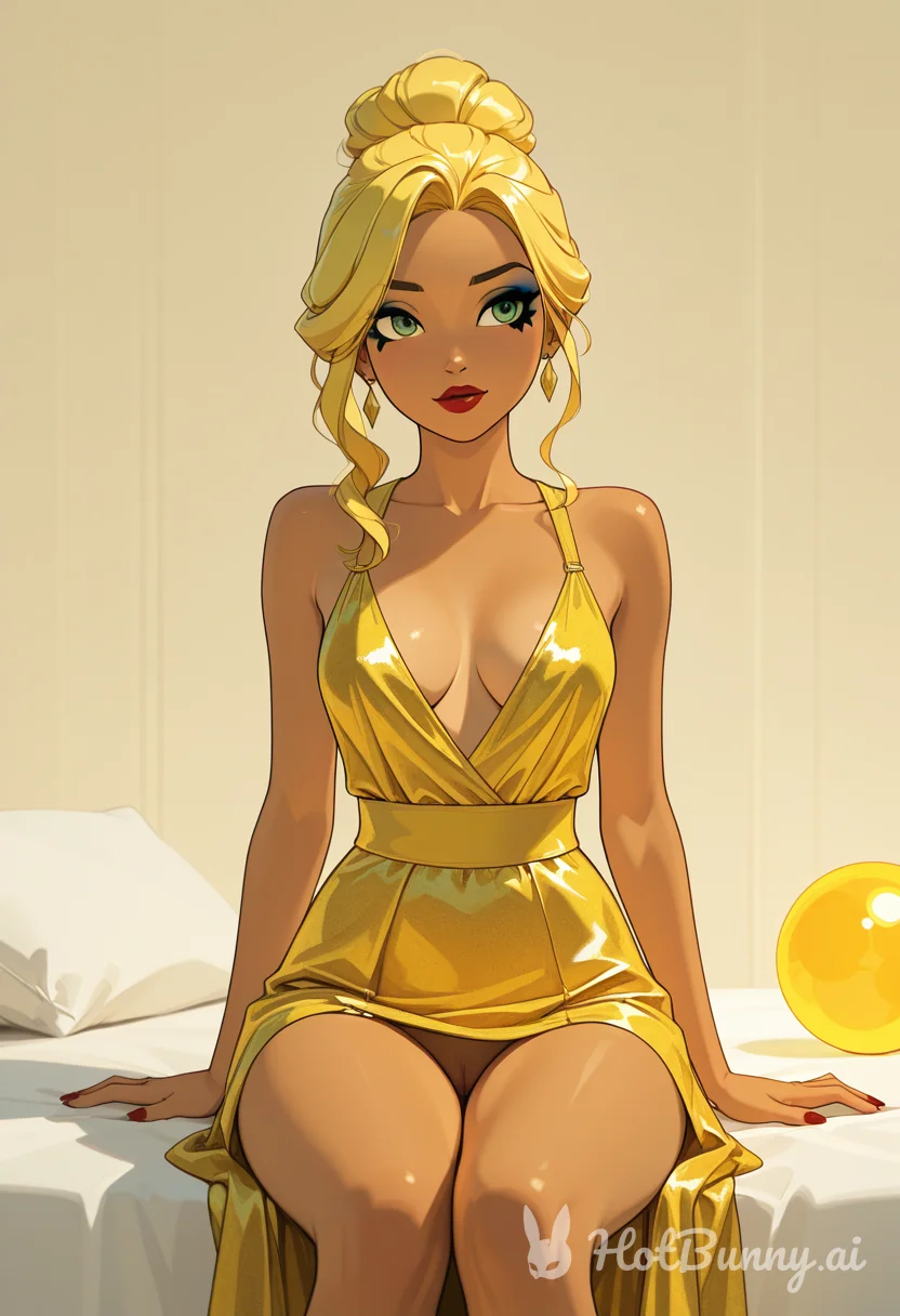 Ebony Blonde Ai Hentai