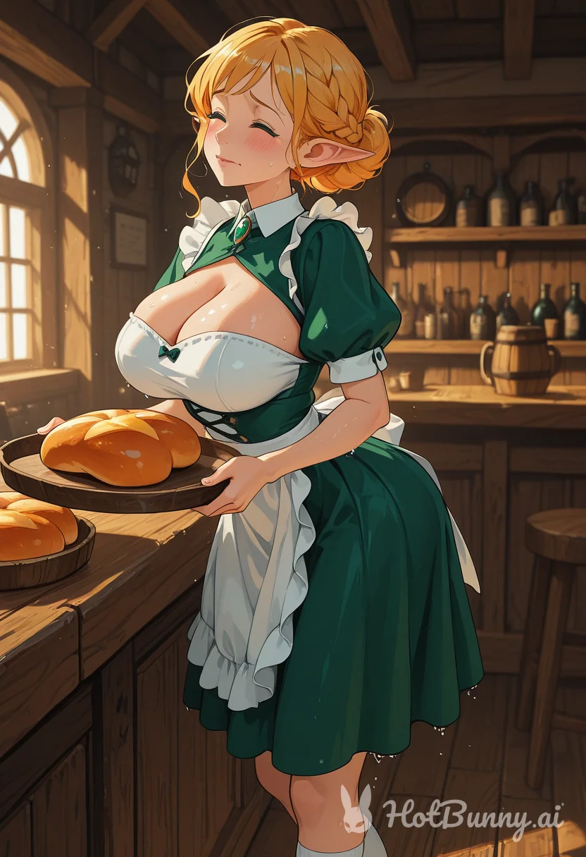 Elf Maid Blonde Ai Hentai