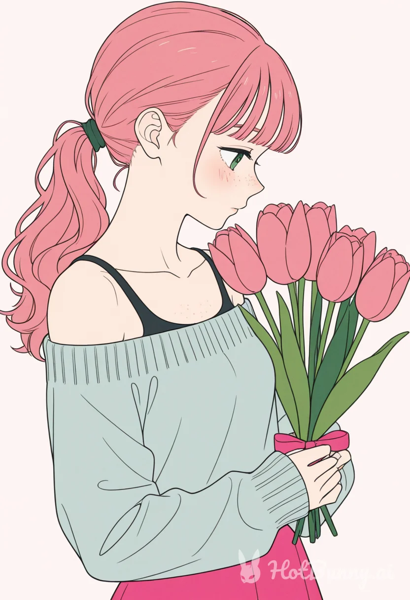 Pink Haired Girl
