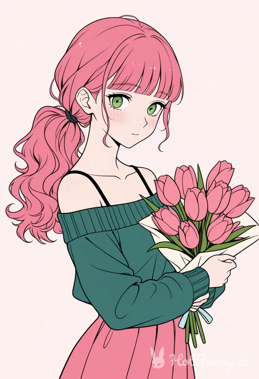 Pink Haired Girl