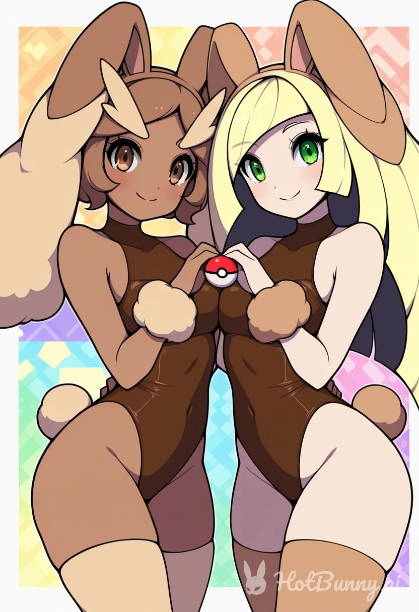 Lopunny and Lusamine Ai Hentai