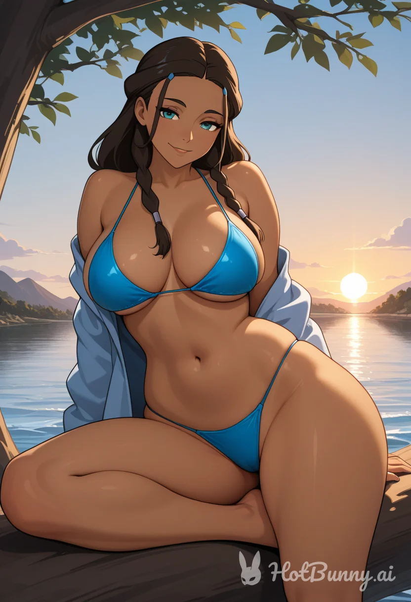 Ebony Swimsuit Ai Hentai