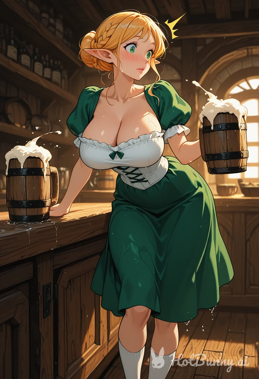 Elf Blonde Ai Hentai