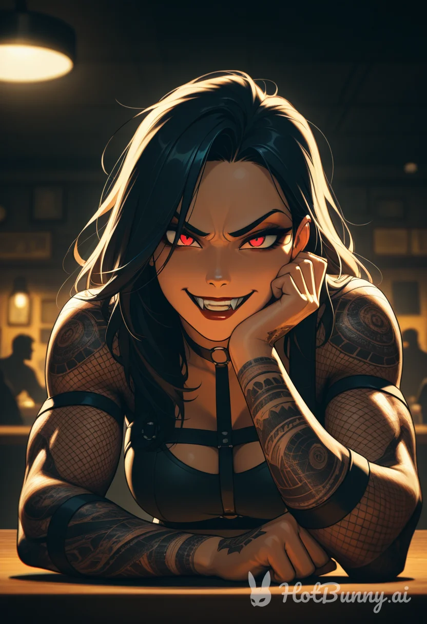 Drave. Unfortunately she noticed you.
