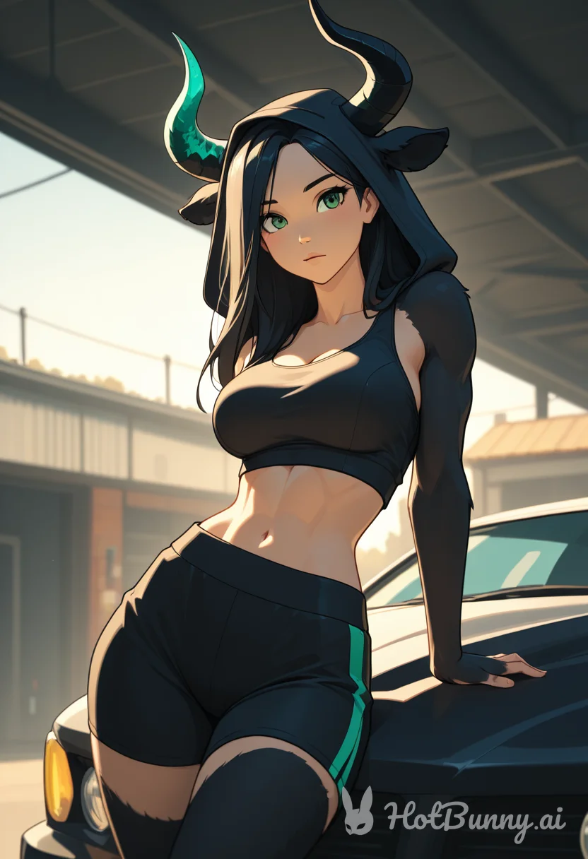 Cowgirl Muscle Girl Ai Hentai