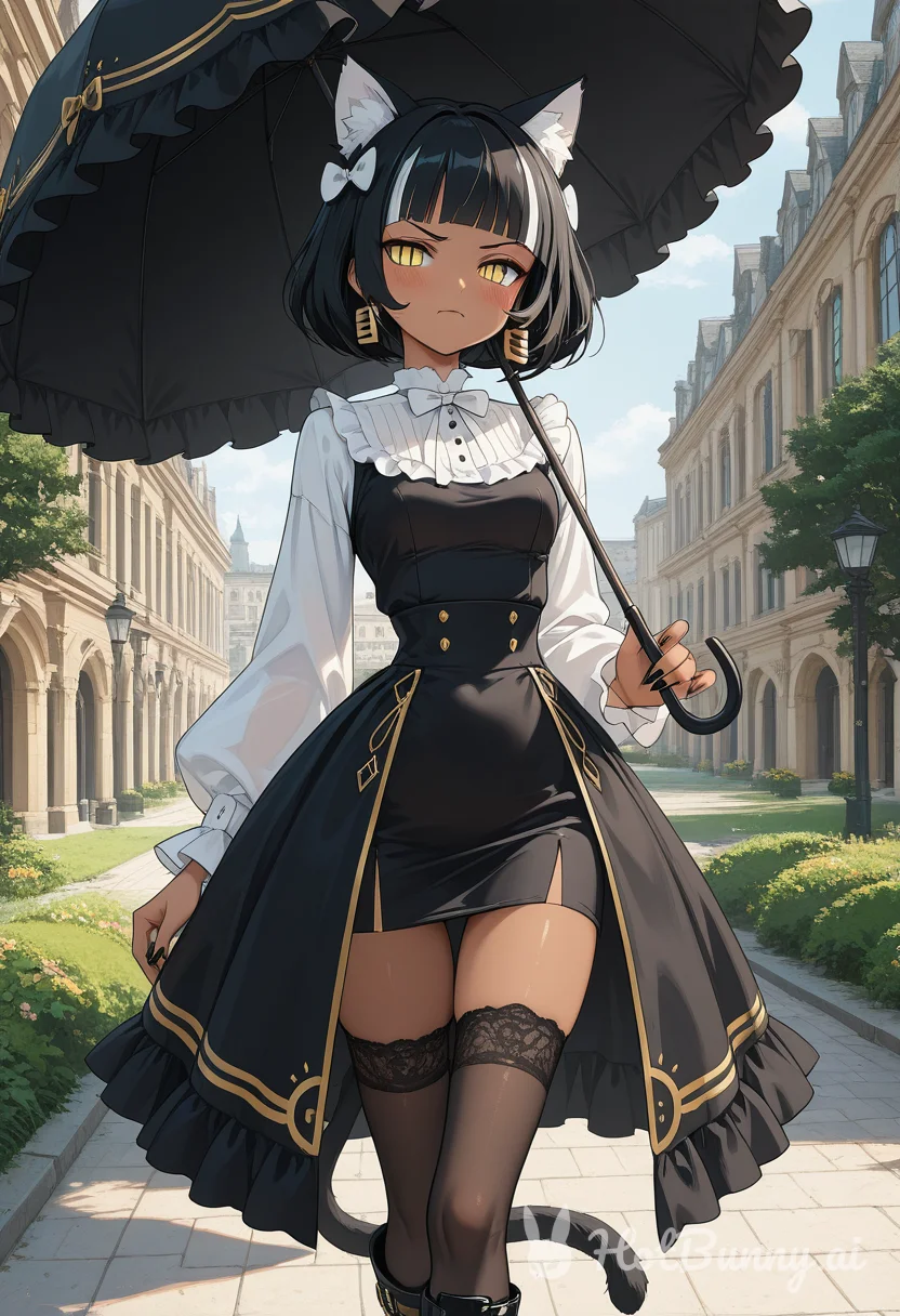 Cat Girl Ebony Ai Hentai