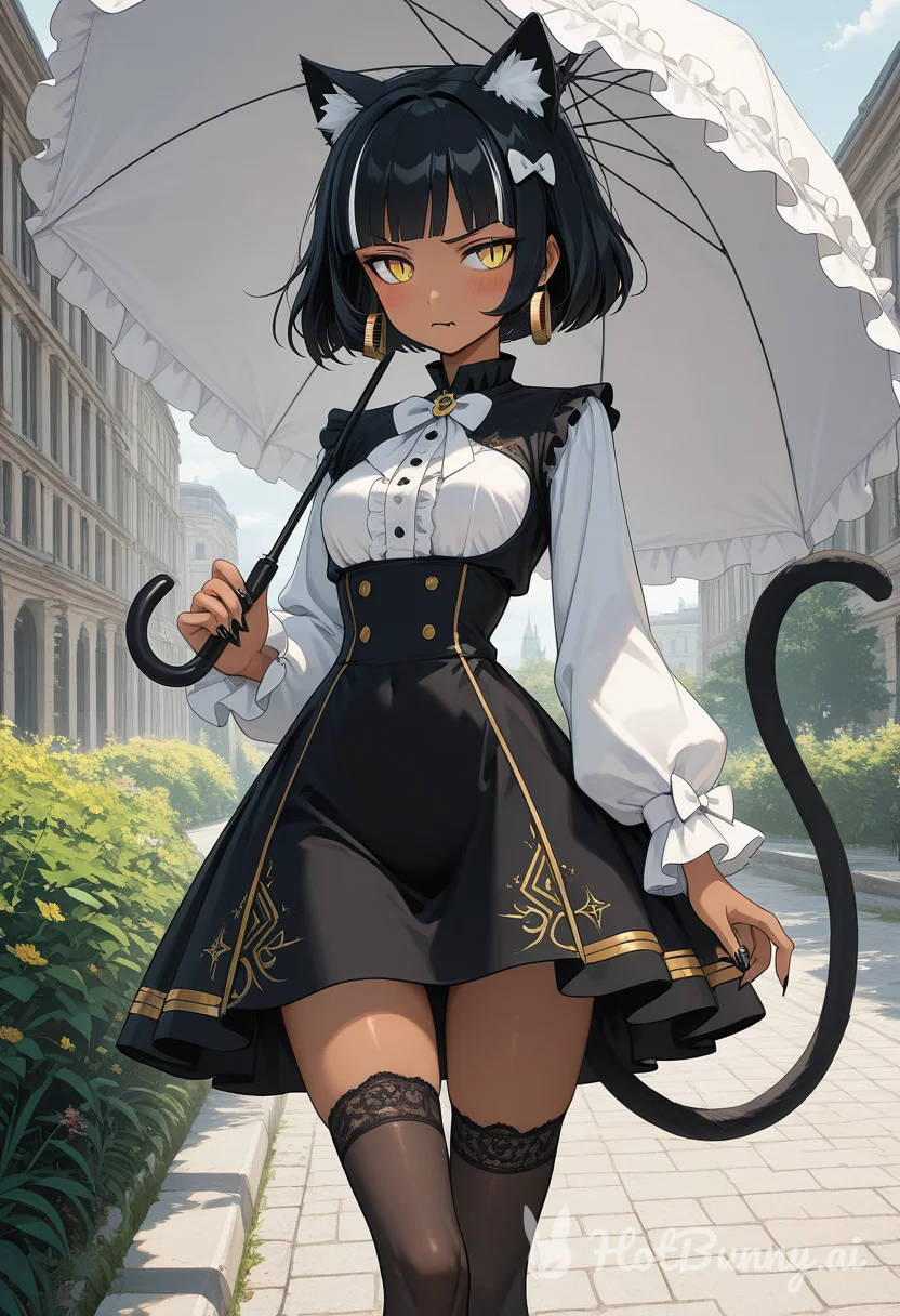 Cat Girl Ebony Ai Hentai