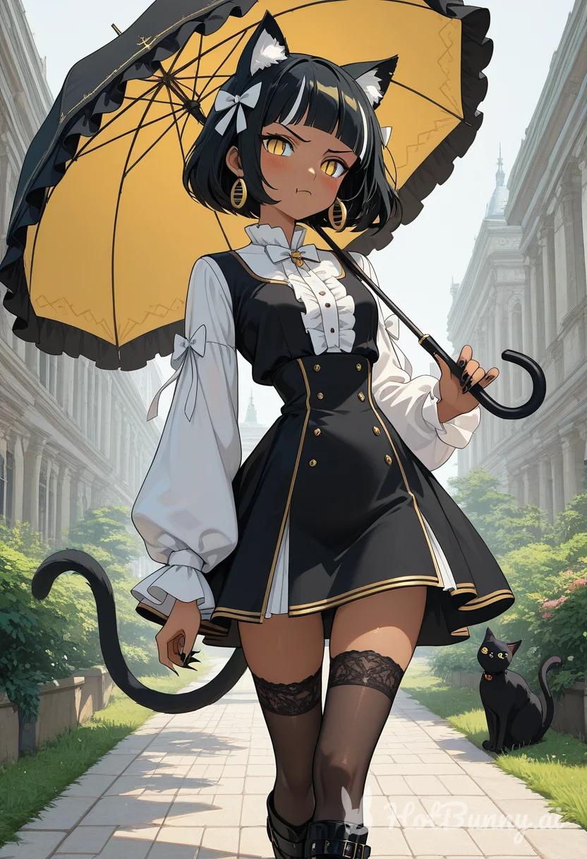 Cat Girl Ebony Ai Hentai