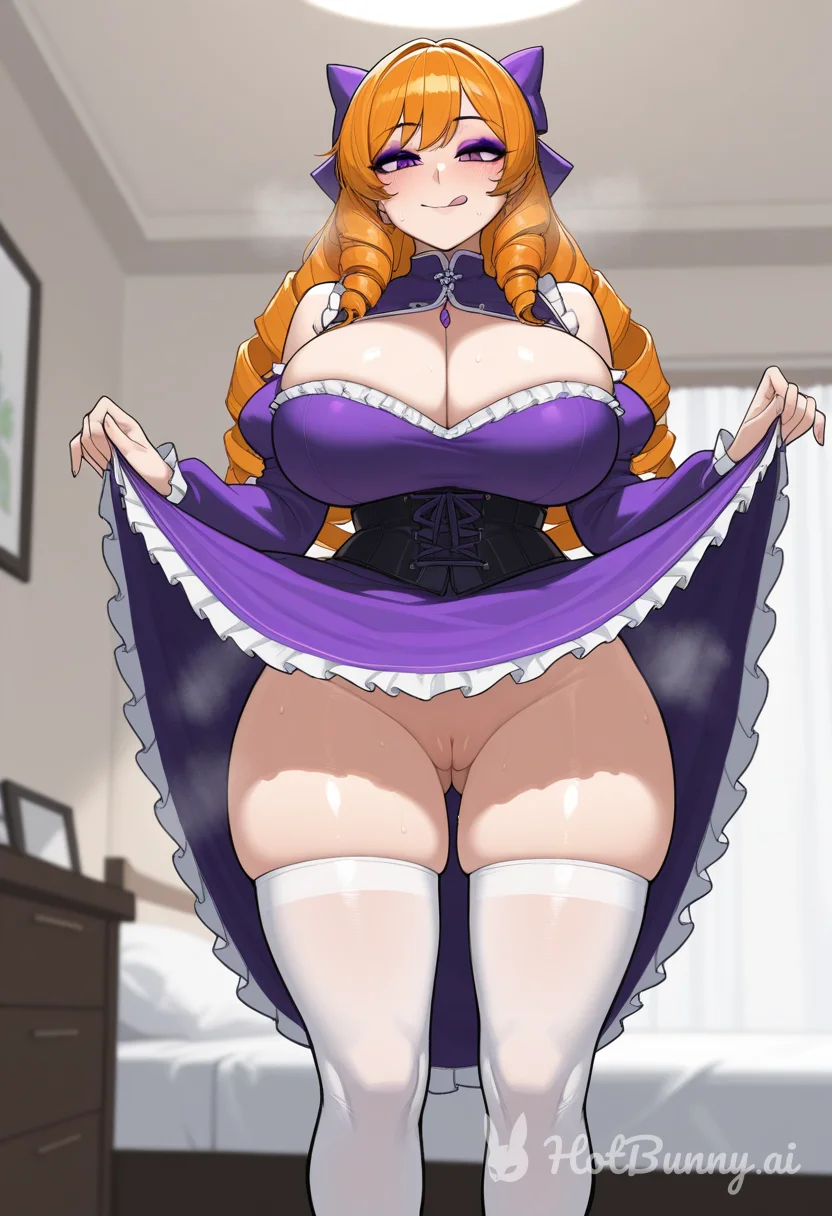 Huge Tits Licking Lips Ai Hentai
