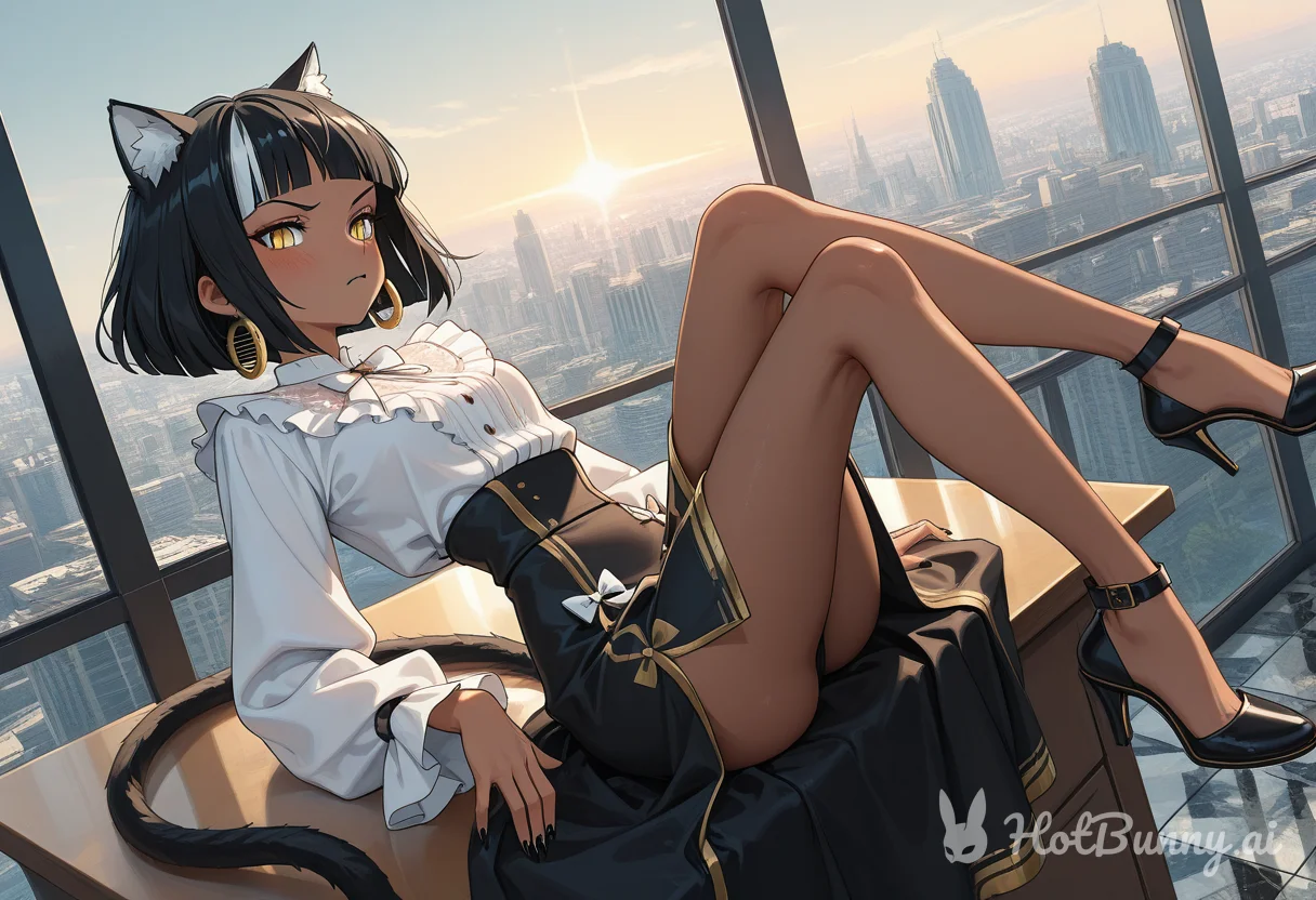 Cat Girl Ebony Ai Hentai