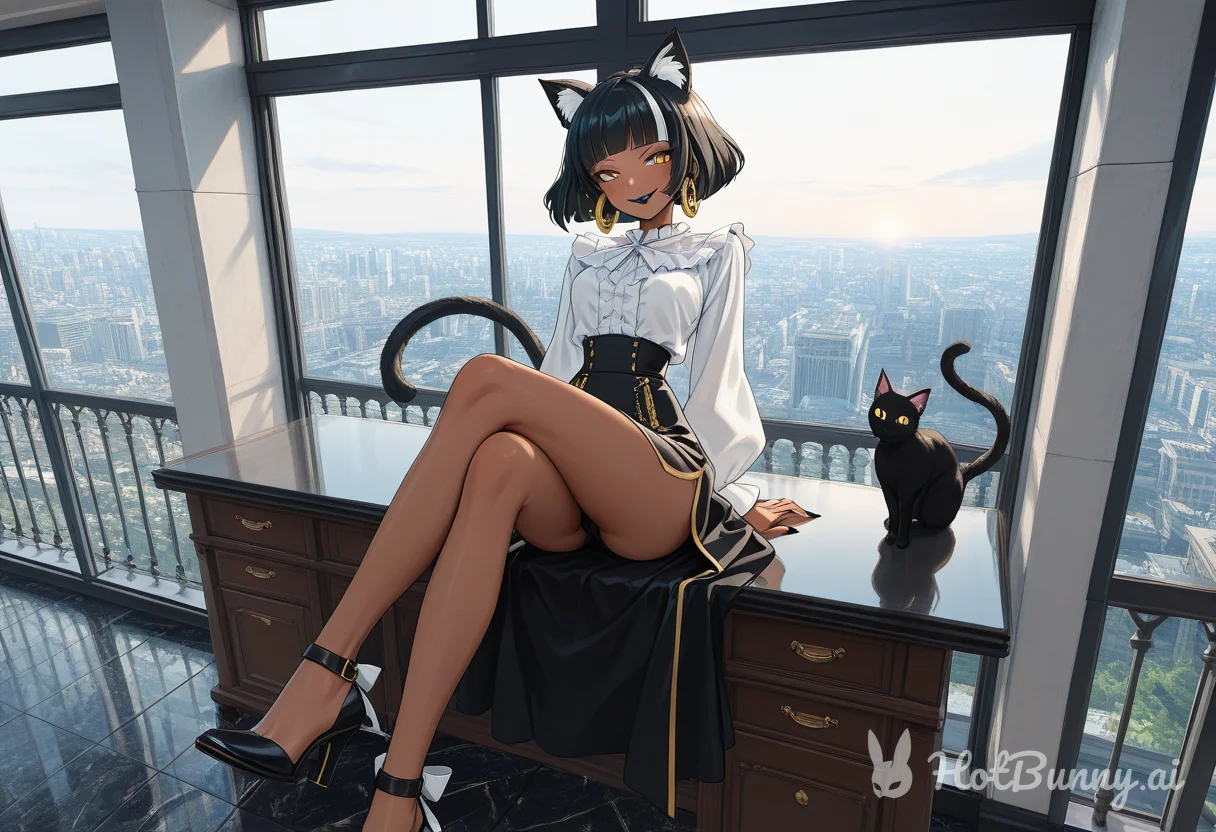 Cat Girl Ebony Ai Hentai