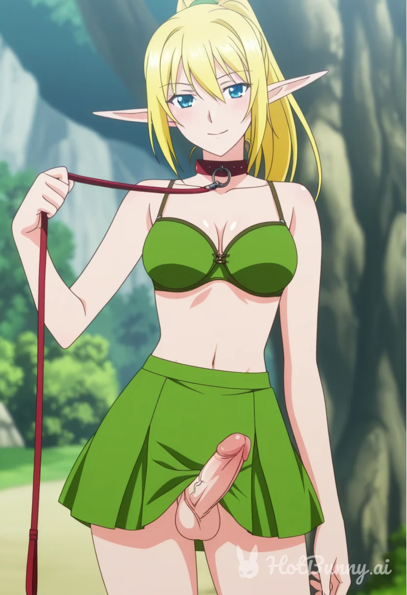 Elf Swimsuit Blonde Ai Hentai