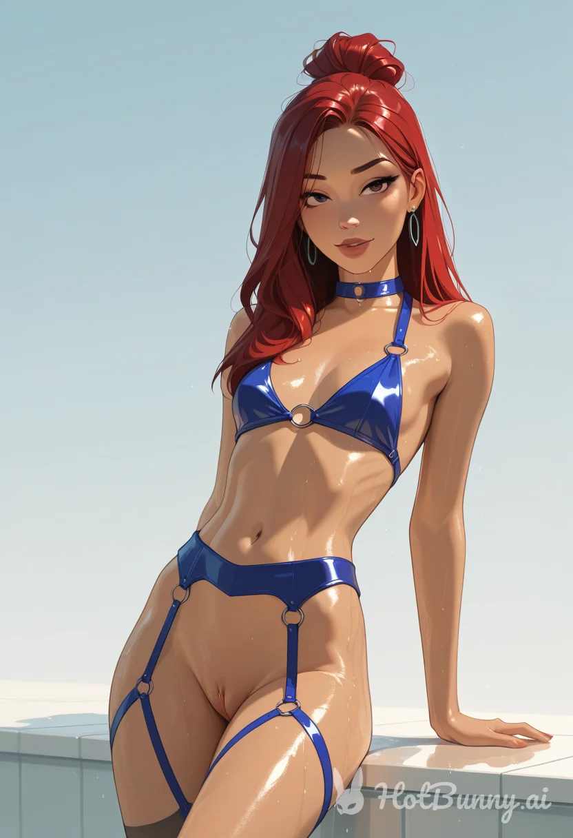 Lingerie Ebony Ai Hentai